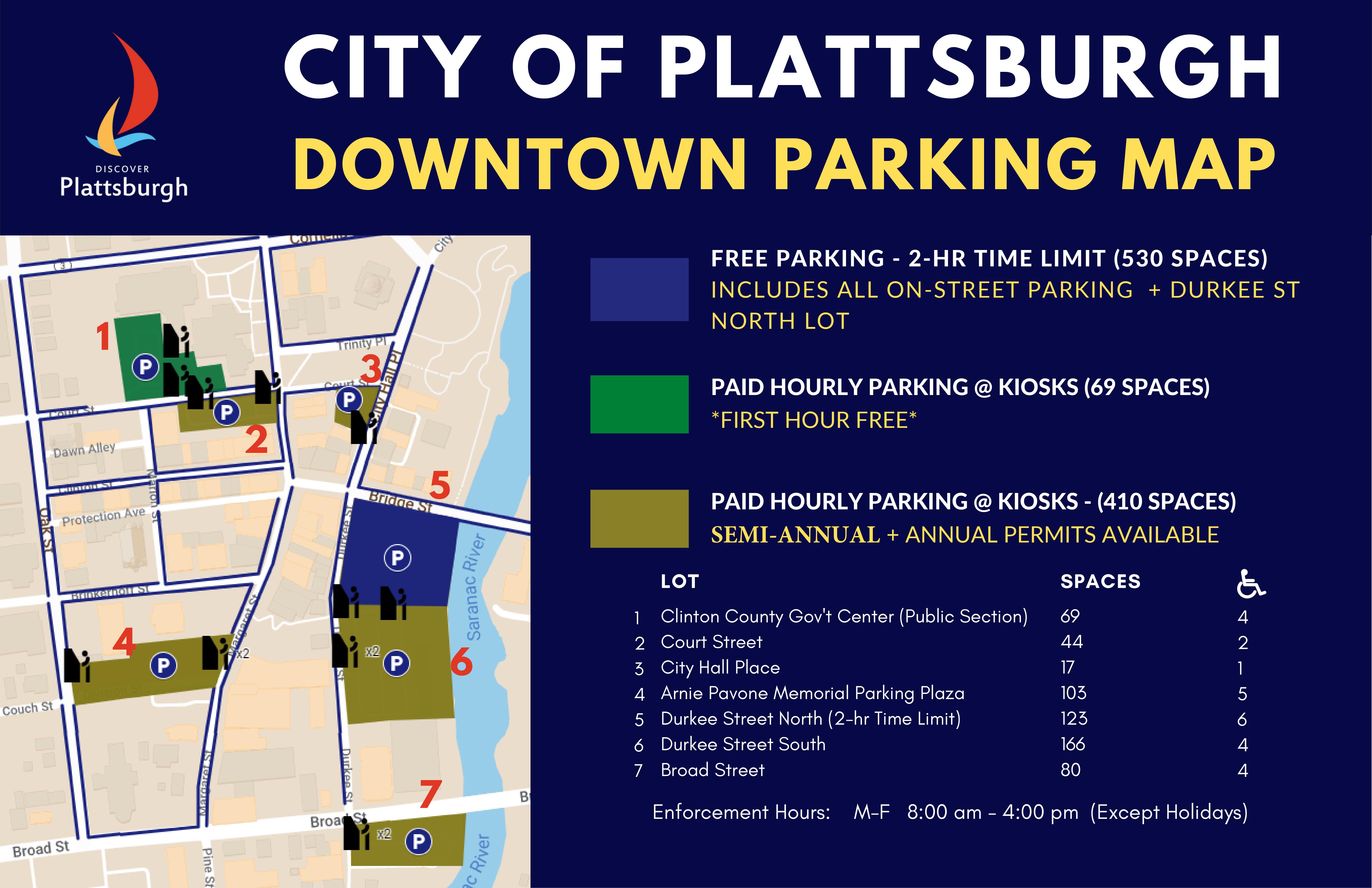 Downtown Parking and Permits City of Plattsburgh, New York